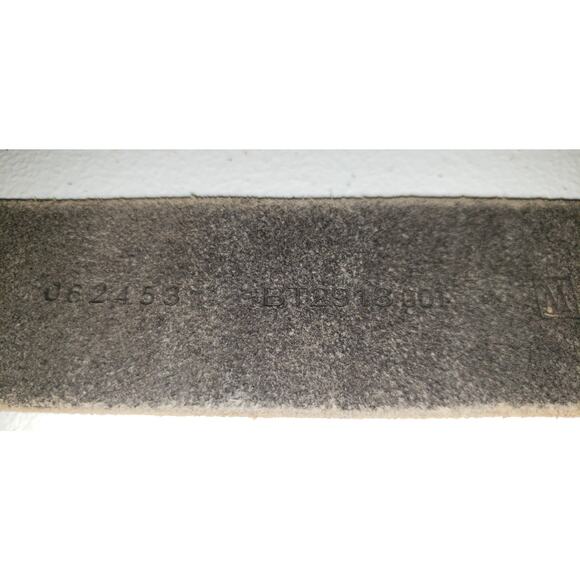 Fossil Brown Embossed Tooled Leather Western Belt Womens Medium Boho - Picture 5 of 8